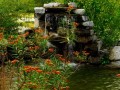 Outside waterfall