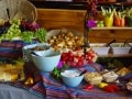 Wedding Dessert Buffet set up August 30, 2016